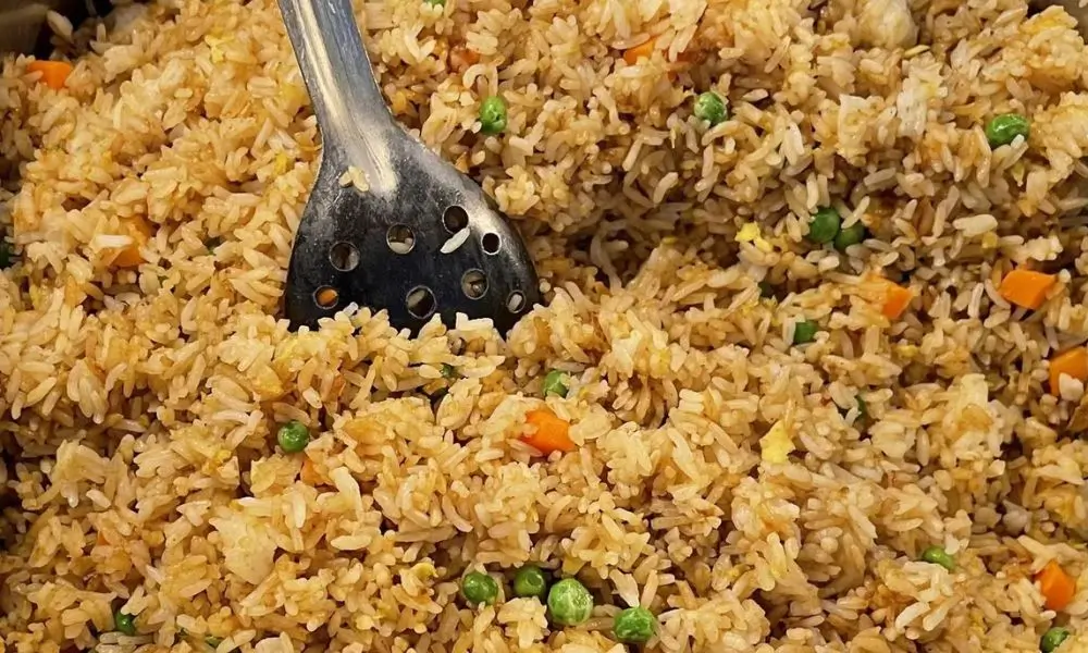 Fried rice at Yummy China, a Chinese restaurant in Anaheim